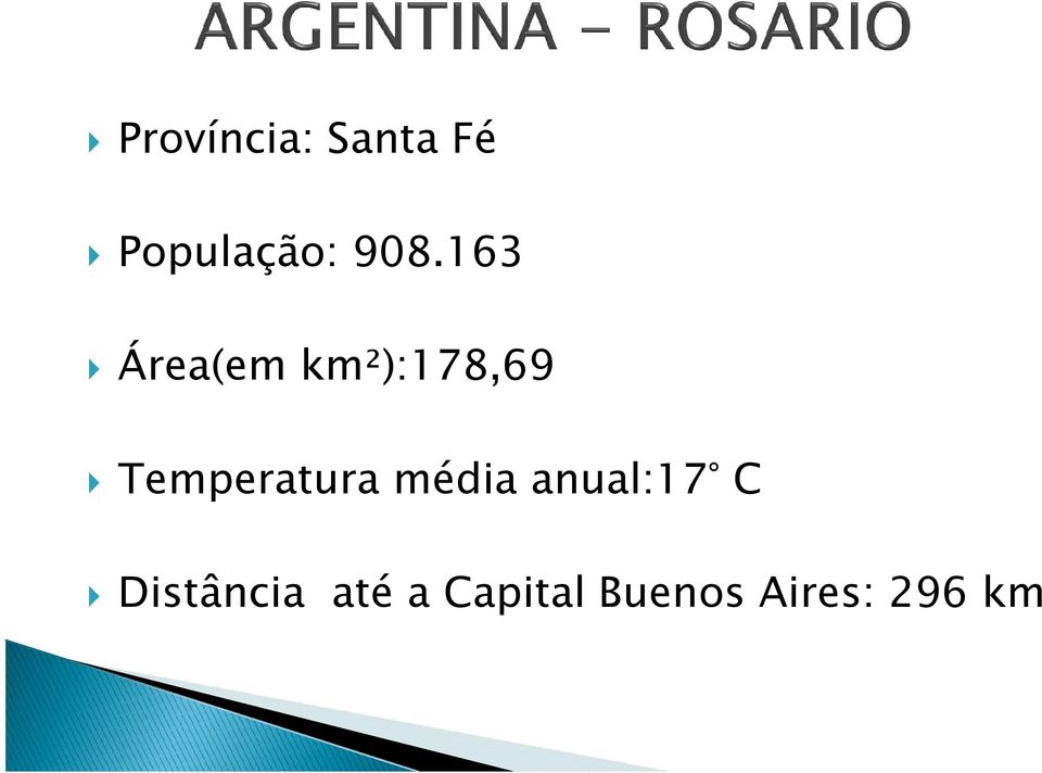 Temperatura média anual:17 C