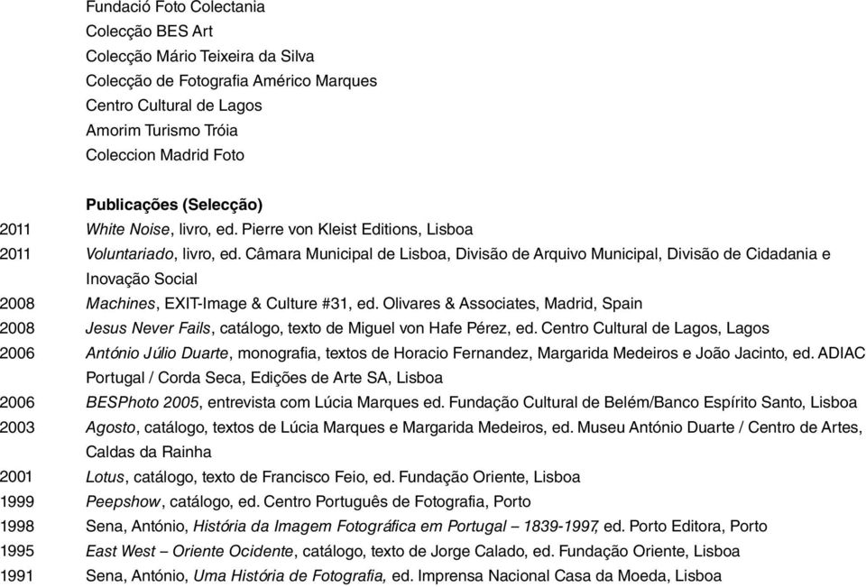 Câmara Municipal de Lisboa, Divisão de Arquivo Municipal, Divisão de Cidadania e Inovação Social Machines, EXIT-Image & Culture #31, ed.