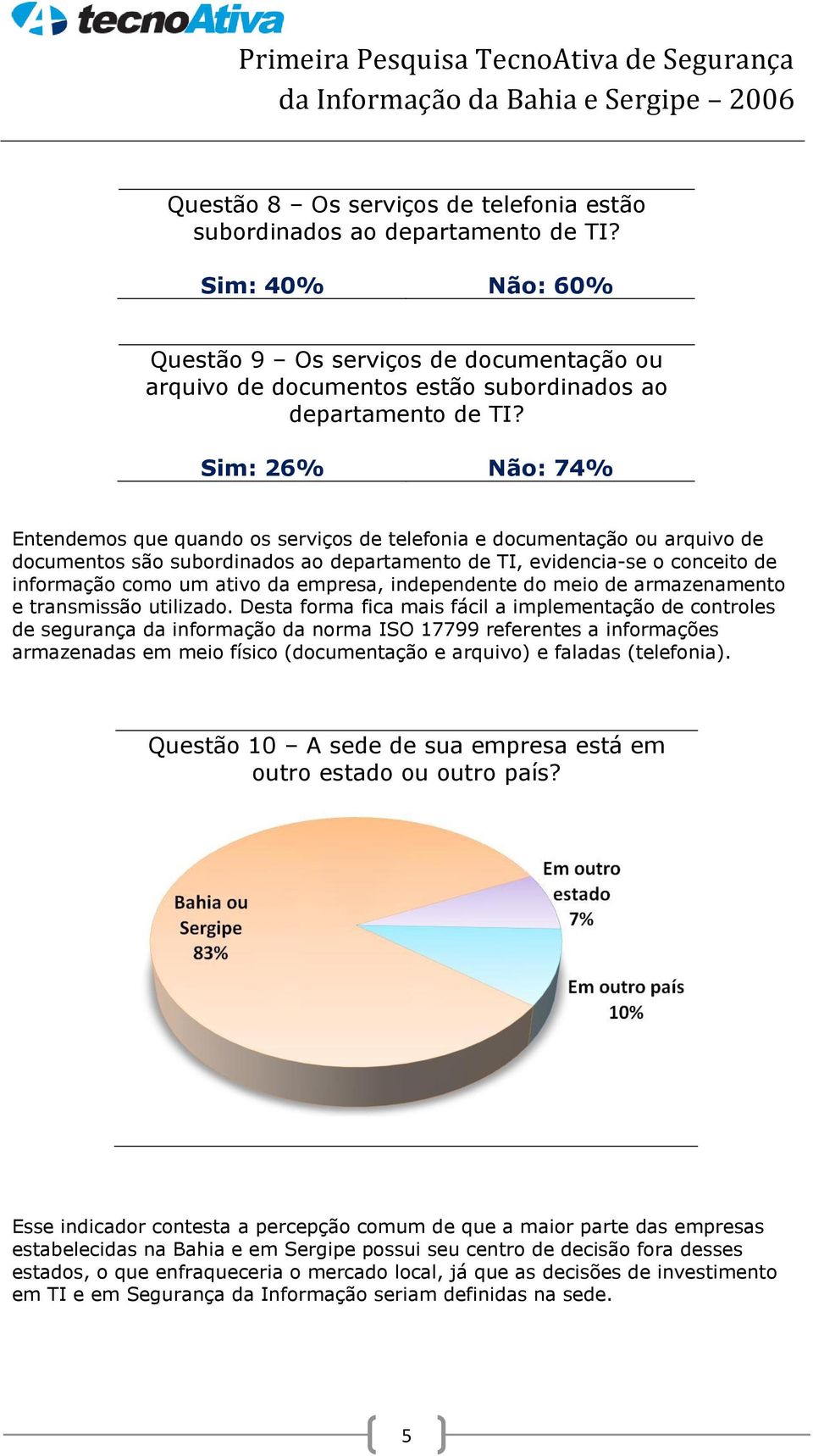 empresa, independente do meio de armazenamento e transmissão utilizado.