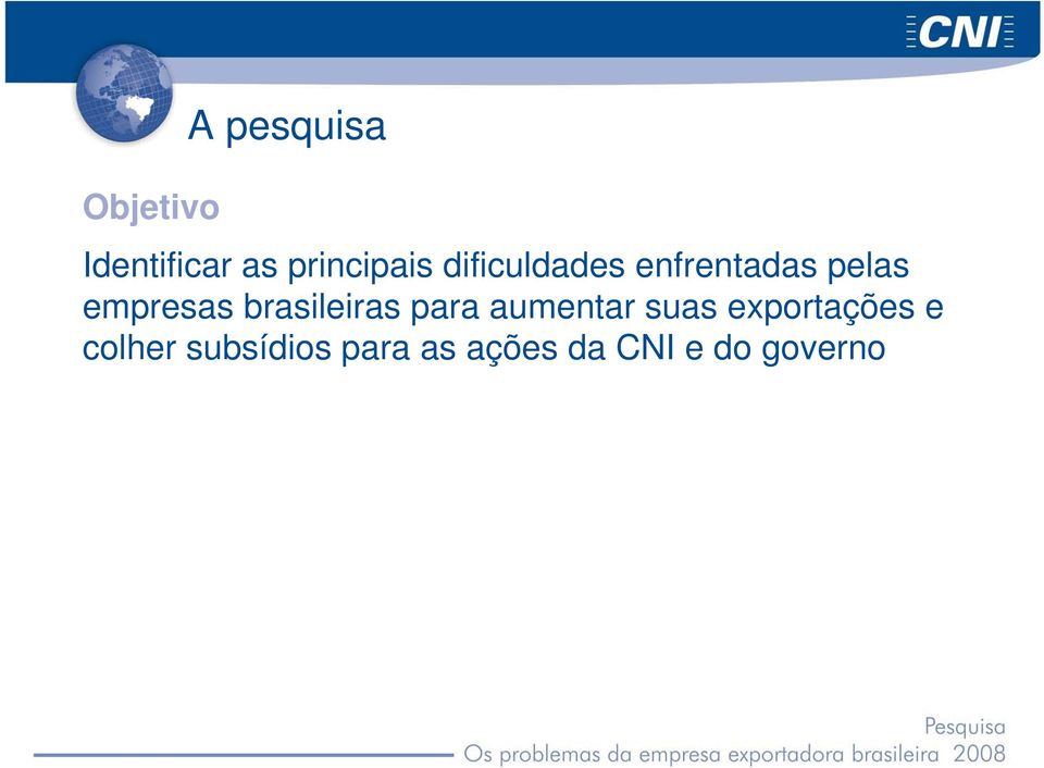 brasileiras para aumentar suas exportações e