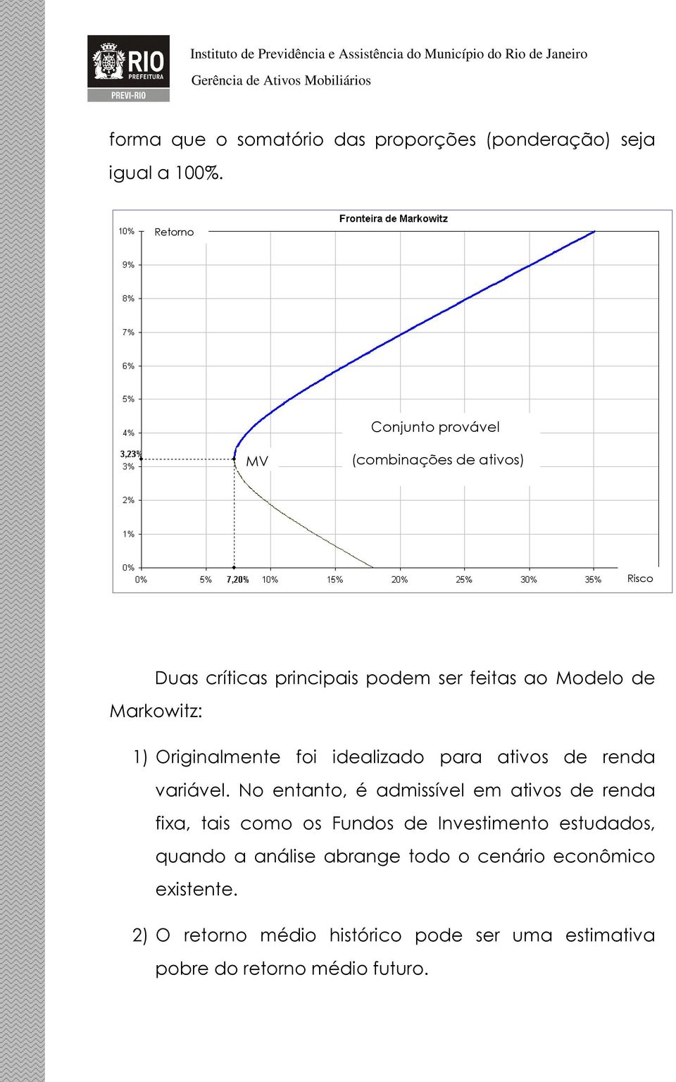 1) Originalmente foi idealizado para ativos de renda variável.