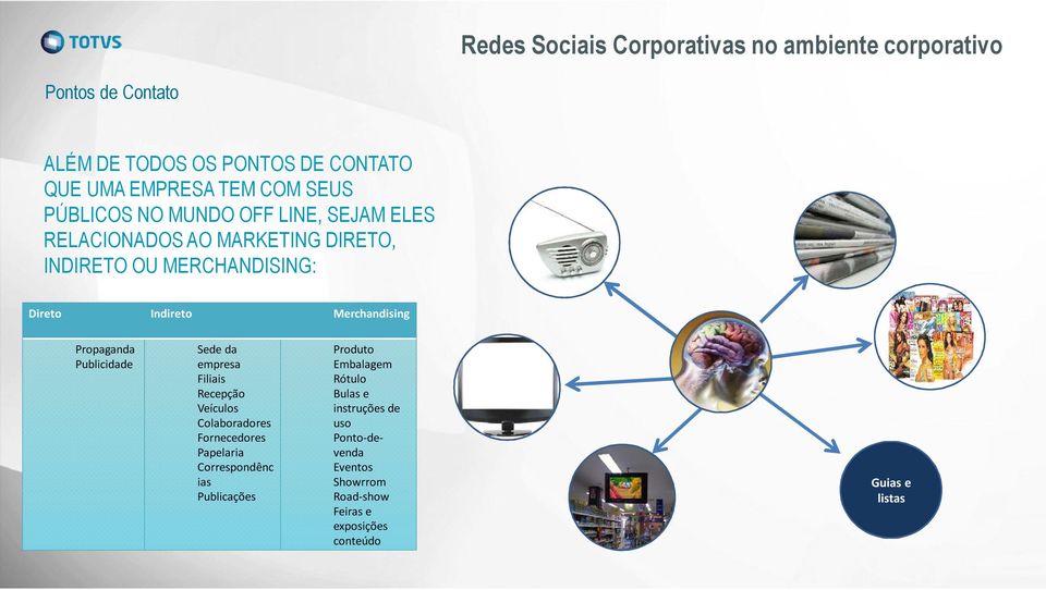 Sede da empresa Filiais Recepção Veículos Colaboradores Fornecedores Papelaria Correspondênc ias Publicações Produto