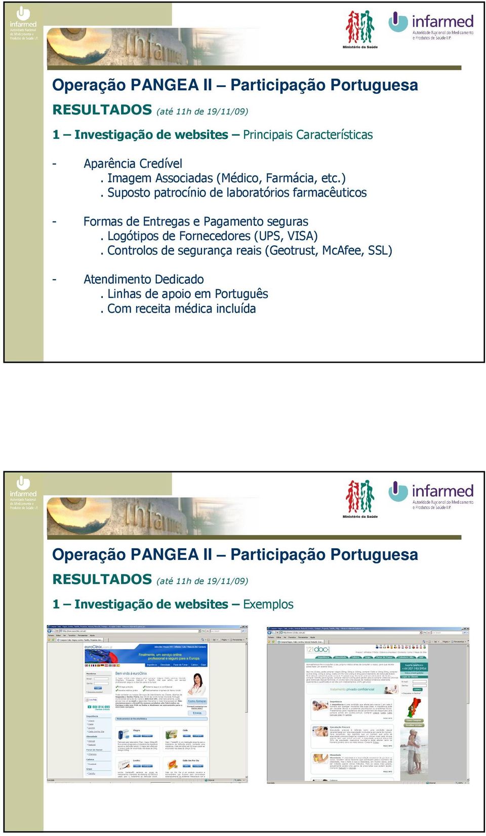 Suposto patrocínio de laboratórios farmacêuticos - Formas de Entregas e Pagamento seguras.