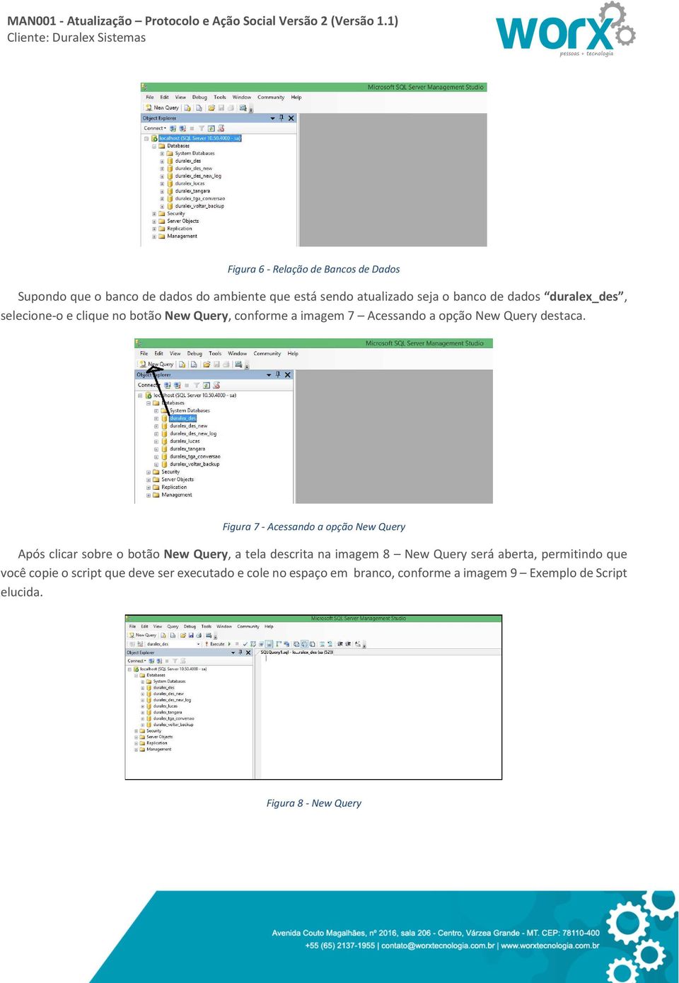 Figura 7 - Acessando a opção New Query Após clicar sobre o botão New Query, a tela descrita na imagem 8 New Query será aberta,