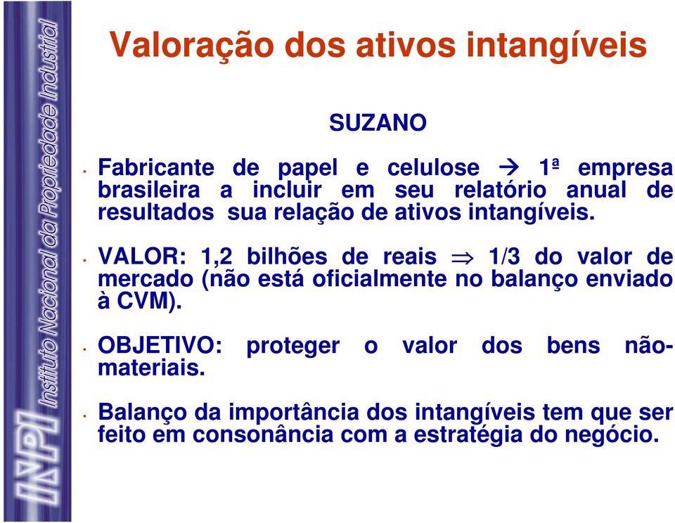 VALOR: 1,2 bilhões de reais 1/3 do valor de mercado (não está oficialmente no balanço enviado à CVM).