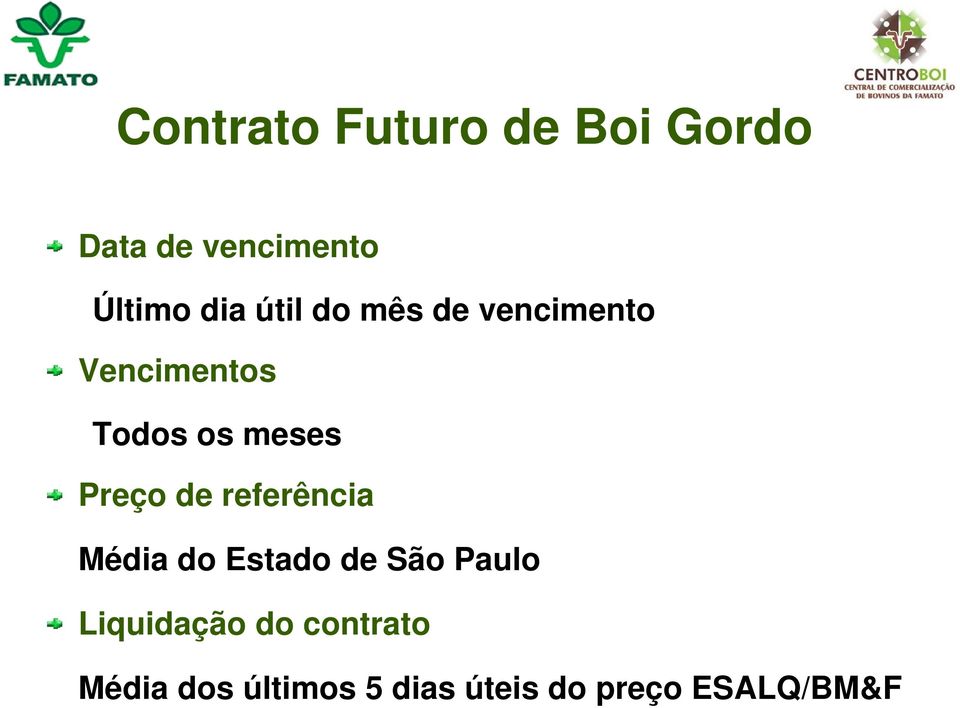 Preço de referência MédiadoEstadodeSãoPaulo Liquidação do