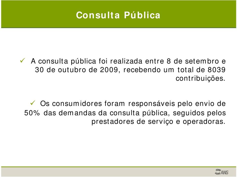 contribuições.