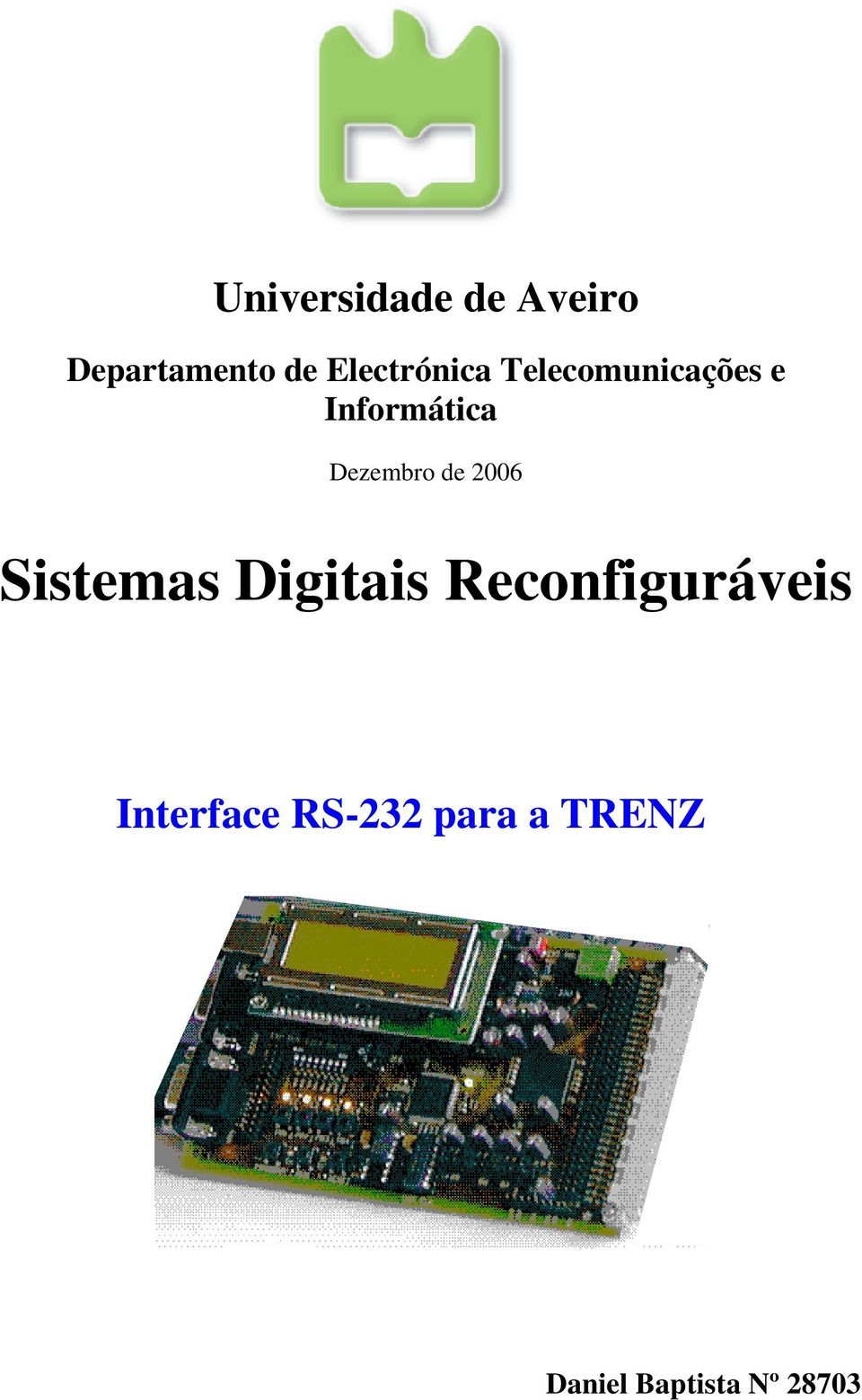 Dezembro de 2006 Interface