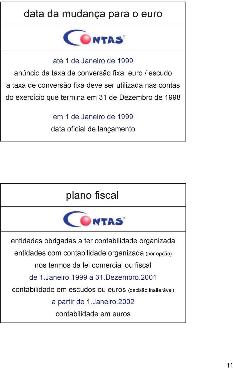 entidades obrigadas a ter contabilidade organizada entidades com contabilidade organizada (por opção) nos termos da lei comercial ou fiscal