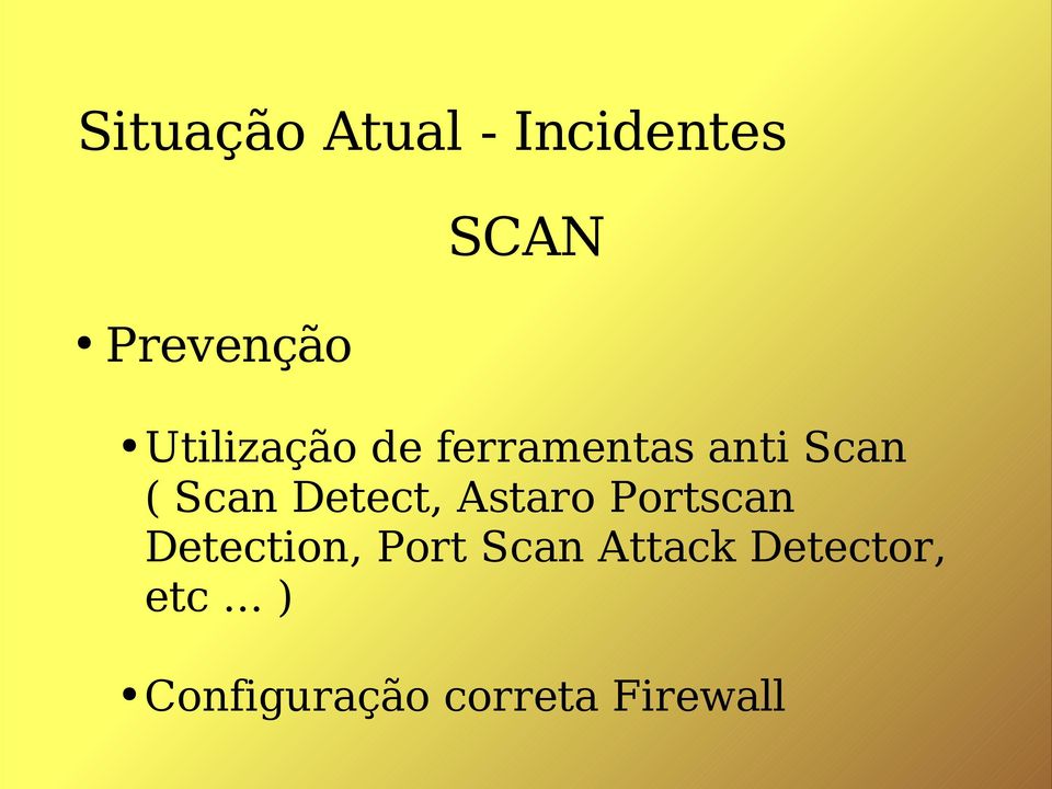 Detect, Astaro Portscan Detection, Port Scan