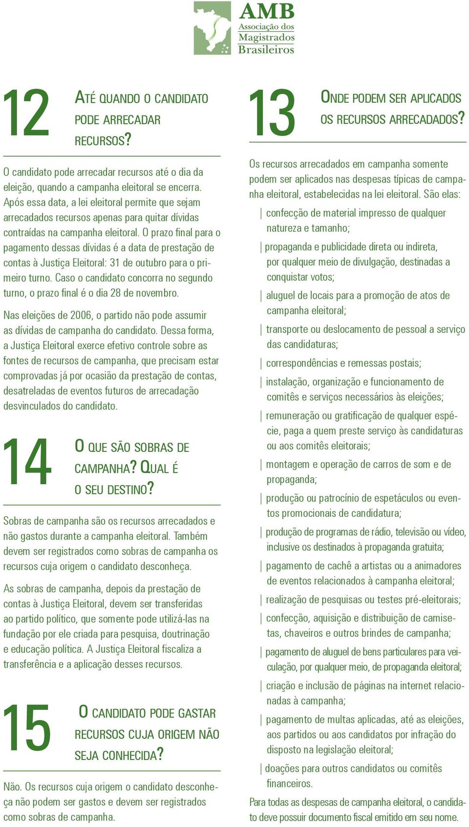 O prazo final para o pagamento dessas dívidas é a data de prestação de contas à Justiça Eleitoral: 31 de outubro para o primeiro turno.