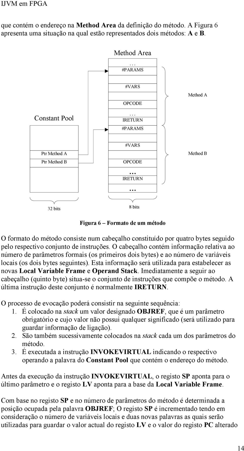 consiste num cabeçalho constituído por quatro bytes seguido pelo respectivo conjunto de instruções.