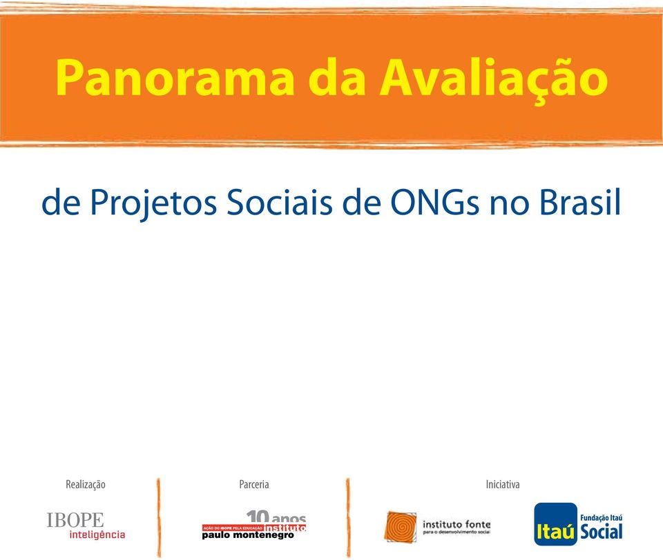 ONGs no Brasil