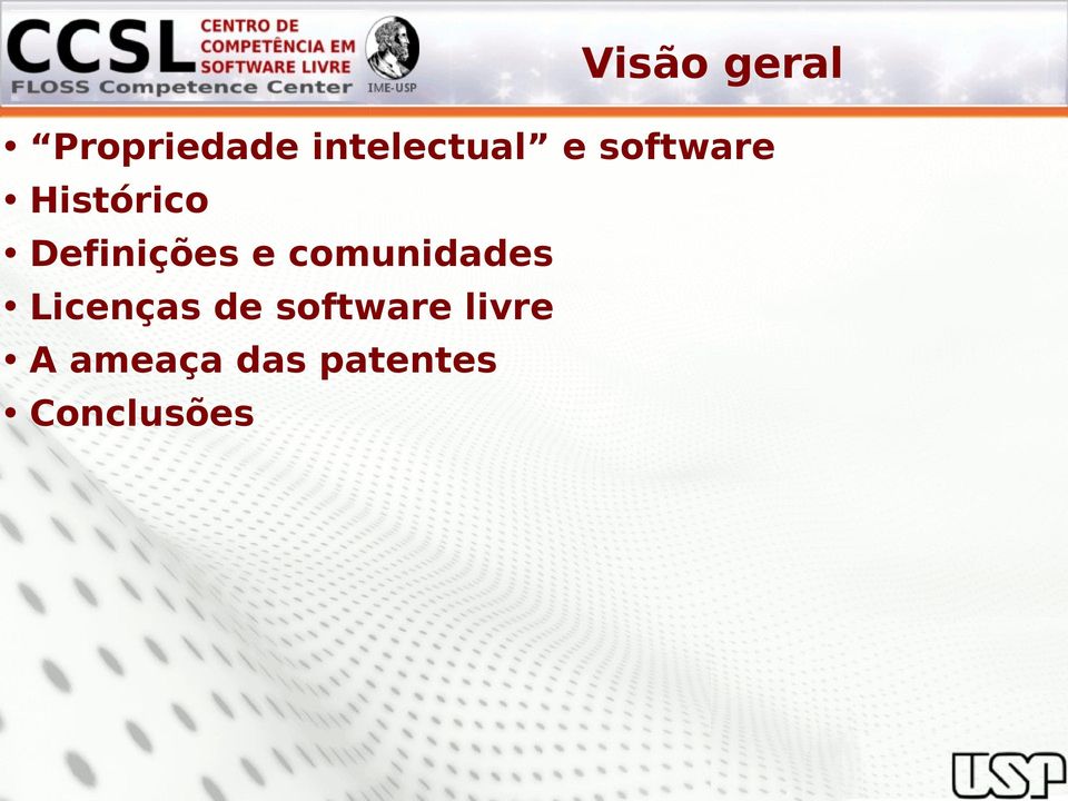 comunidades Licenças de software