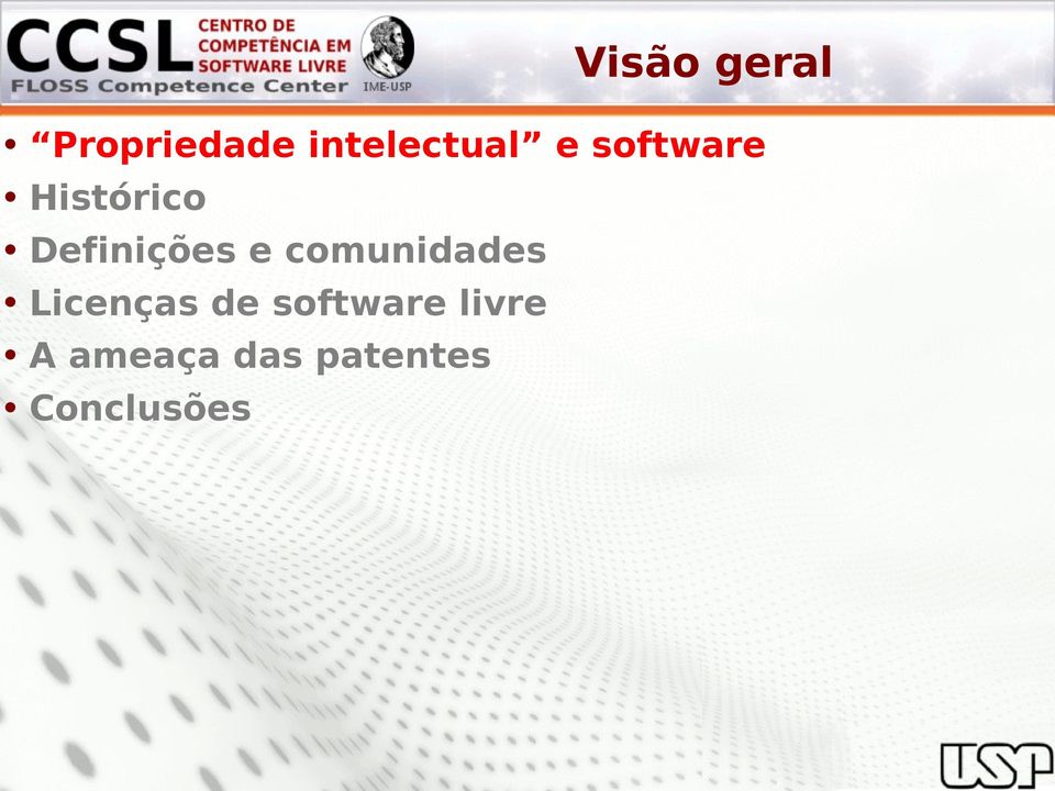 comunidades Licenças de software