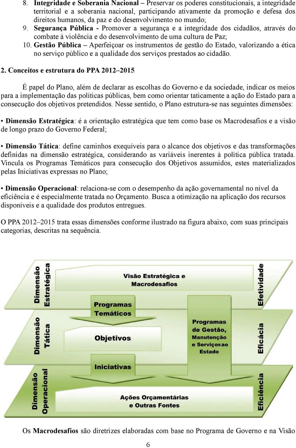 Gestão Pública Aperfeiçoar os instrumentos de gestão do Estado, valorizando a ética no serviço público e a qualidade dos serviços prestados ao cidadão. 2.