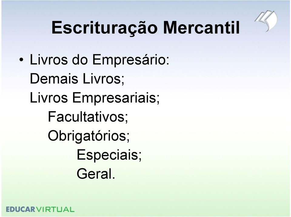 Livros Empresariais;