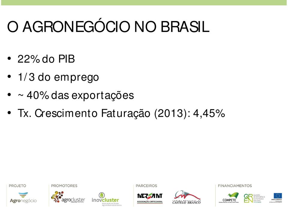 exportações Tx.