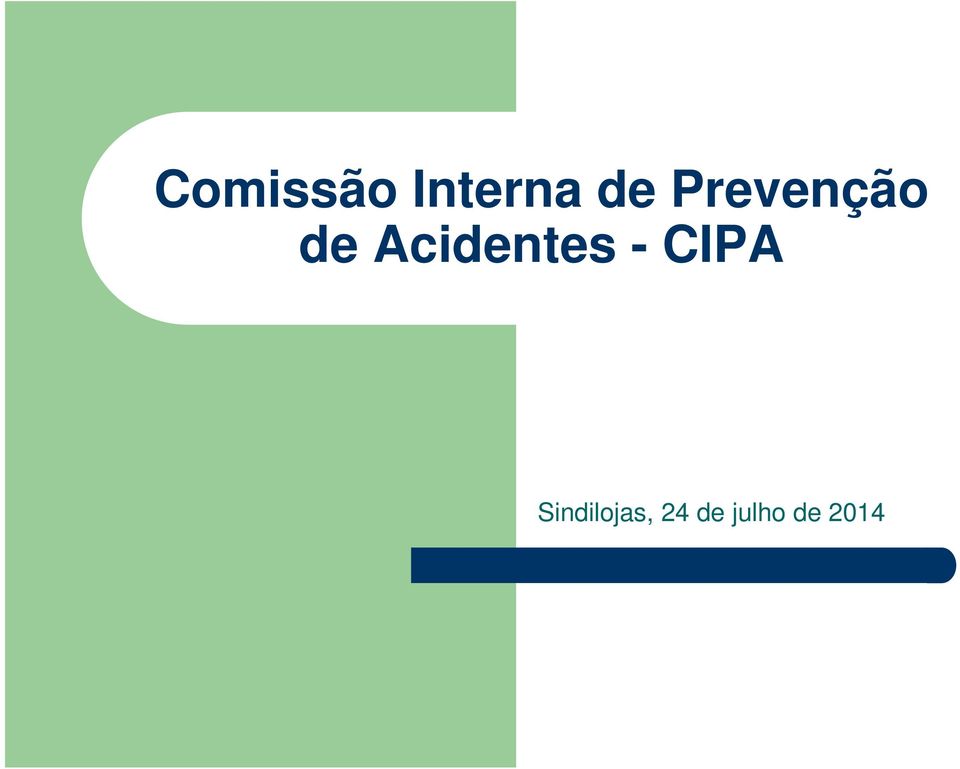 Acidentes - CIPA