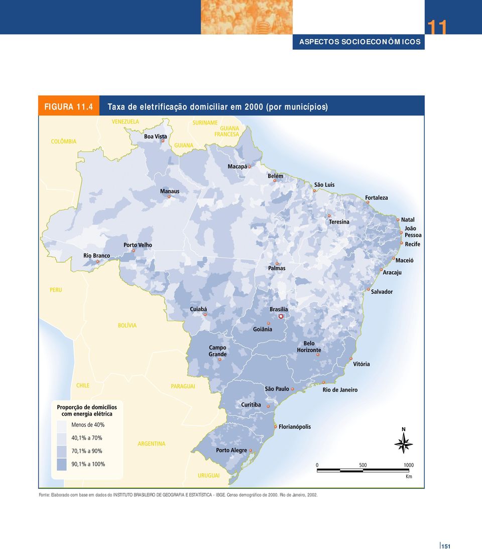 Fonte: Elaborado com base em dados do INSTITUTO BRASILEIRO