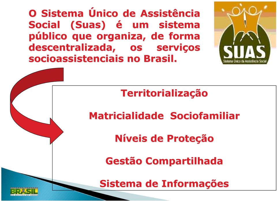 socioassistenciais no Brasil.