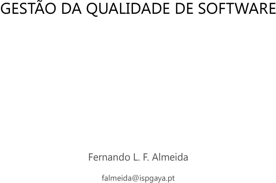 SOFTWARE Fernando