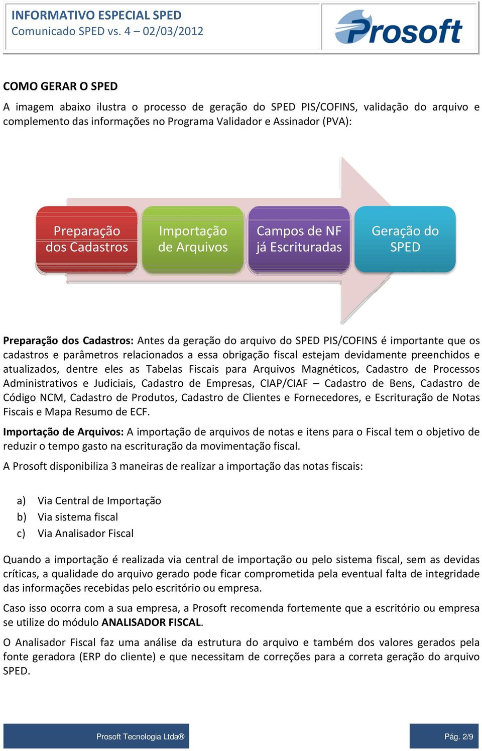 relacionados a essa obrigação fiscal estejam devidamente preenchidos e atualizados, dentre eles as Tabelas Fiscais para Arquivos Magnéticos, Cadastro de Processos Administrativos e Judiciais,