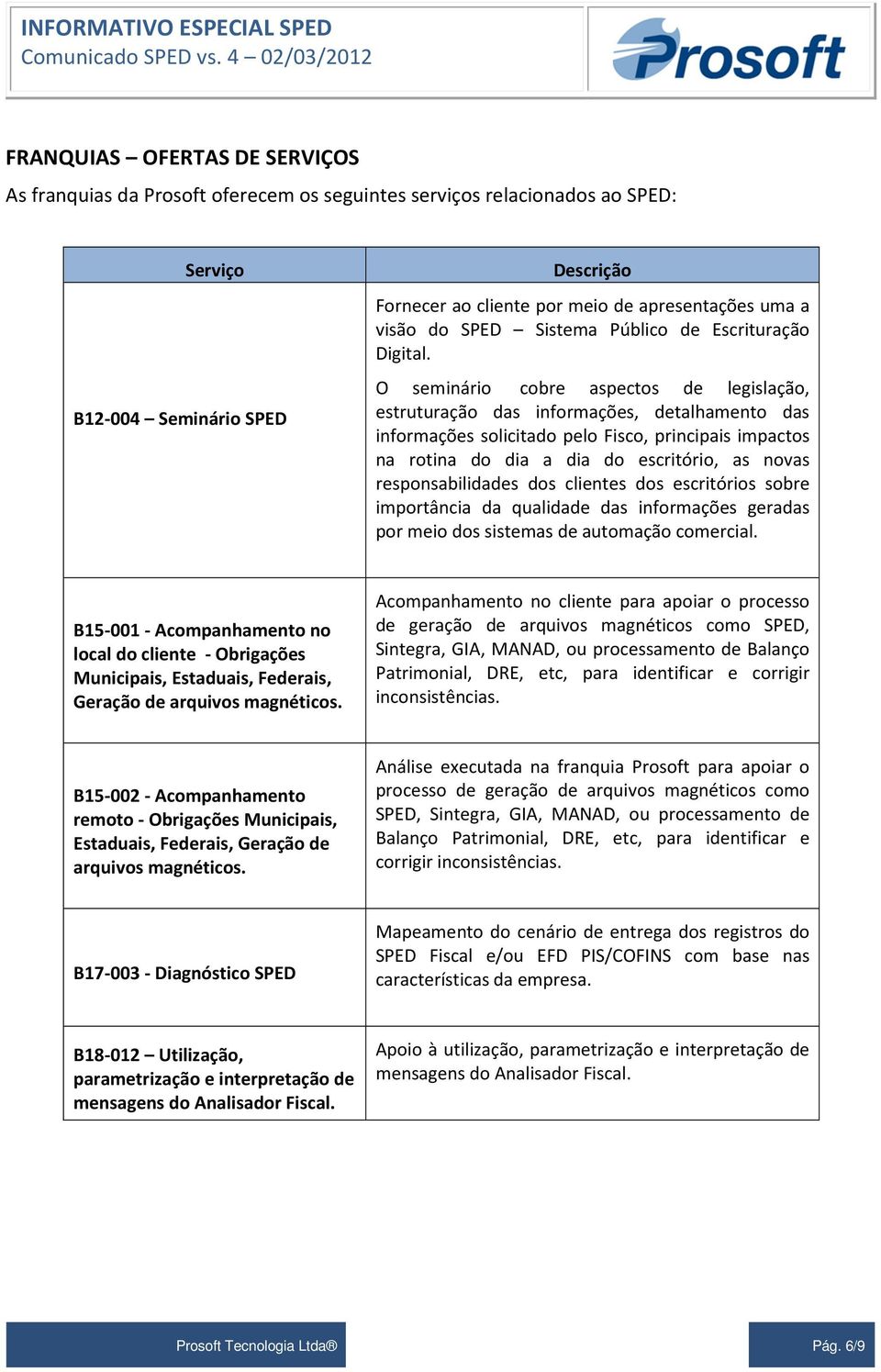 O seminário cobre aspectos de legislação, estruturação das informações, detalhamento das informações solicitado pelo Fisco, principais impactos na rotina do dia a dia do escritório, as novas