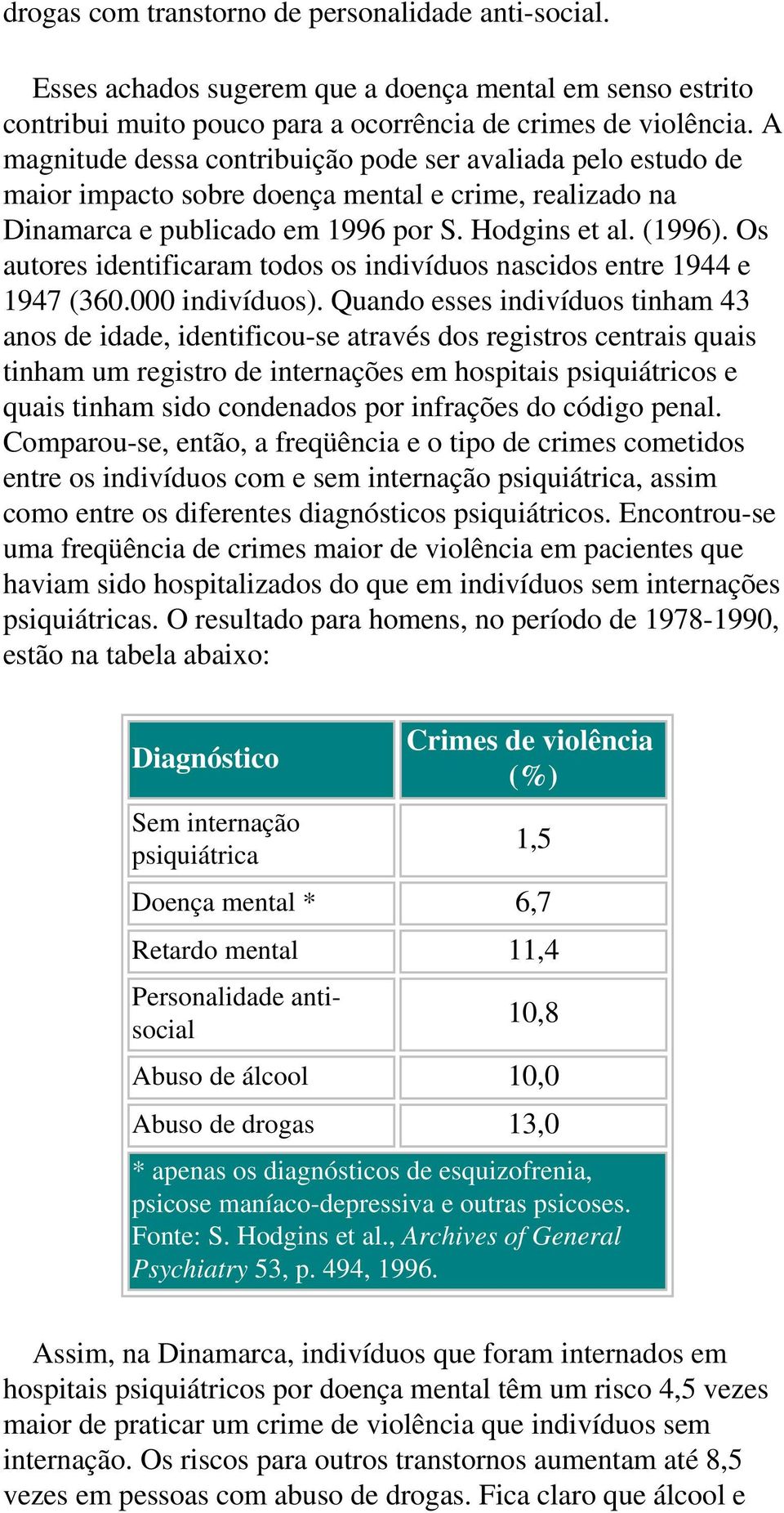 Os autores identificaram todos os indivíduos nascidos entre 1944 e 1947 (360.000 indivíduos).