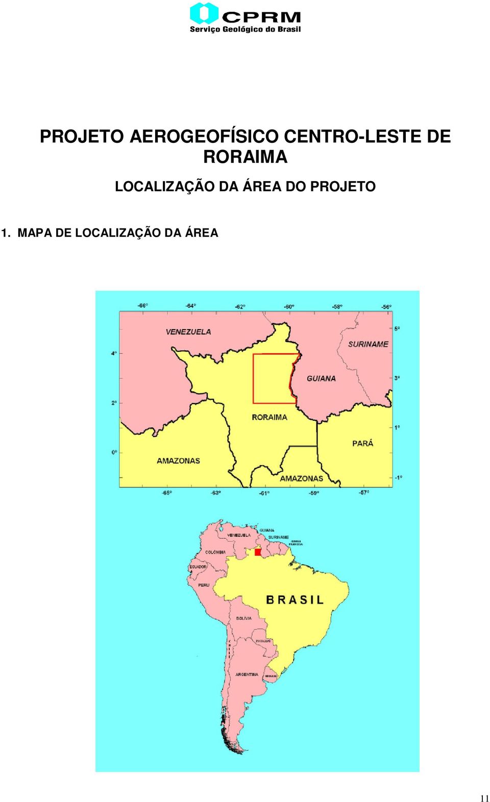 LOCALIZAÇÃO DA ÁREA DO