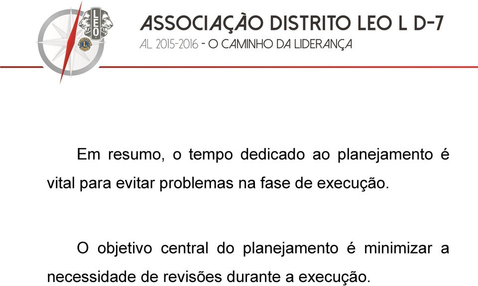 execução.