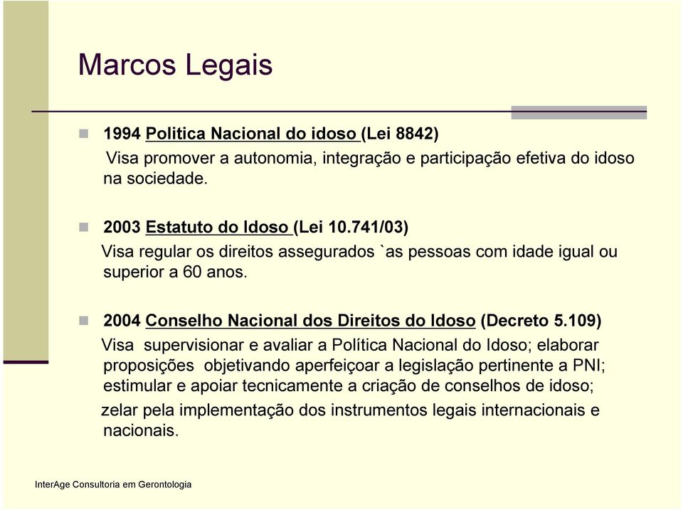 2004 Conselho Nacional dos Direitos do Idoso (Decreto 5.