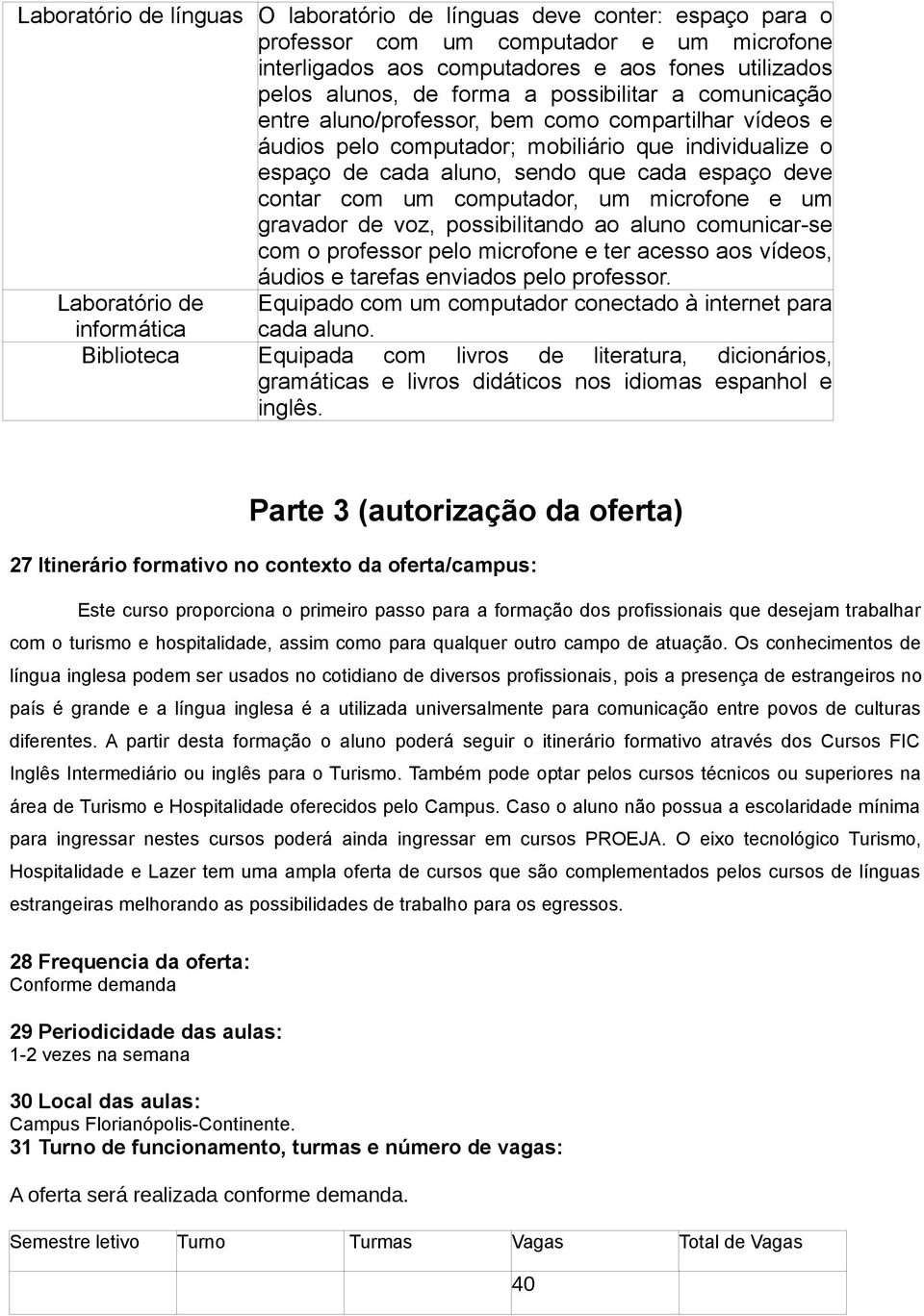 computador, um microfone e um gravador de voz, possibilitando ao aluno comunicar-se com o professor pelo microfone e ter acesso aos vídeos, áudios e tarefas enviados pelo professor.