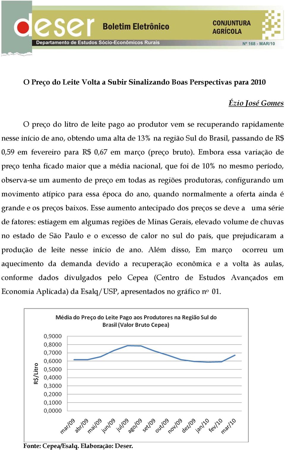 Embora essa variação de preço tenha ficado maior que a média nacional, que foi de 10% no mesmo período, observa-se um aumento de preço em todas as regiões produtoras, configurando um movimento