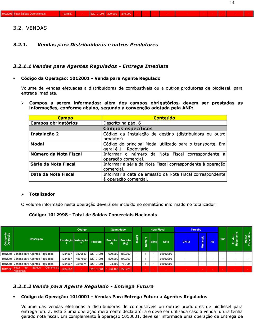 imediata. s a serem informados: além dos campos obrigatórios, devem ser prestadas as s obrigatórios Descrito na pág.