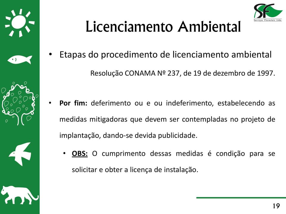 contempladas no projeto de implantação, dando-se devida publicidade.