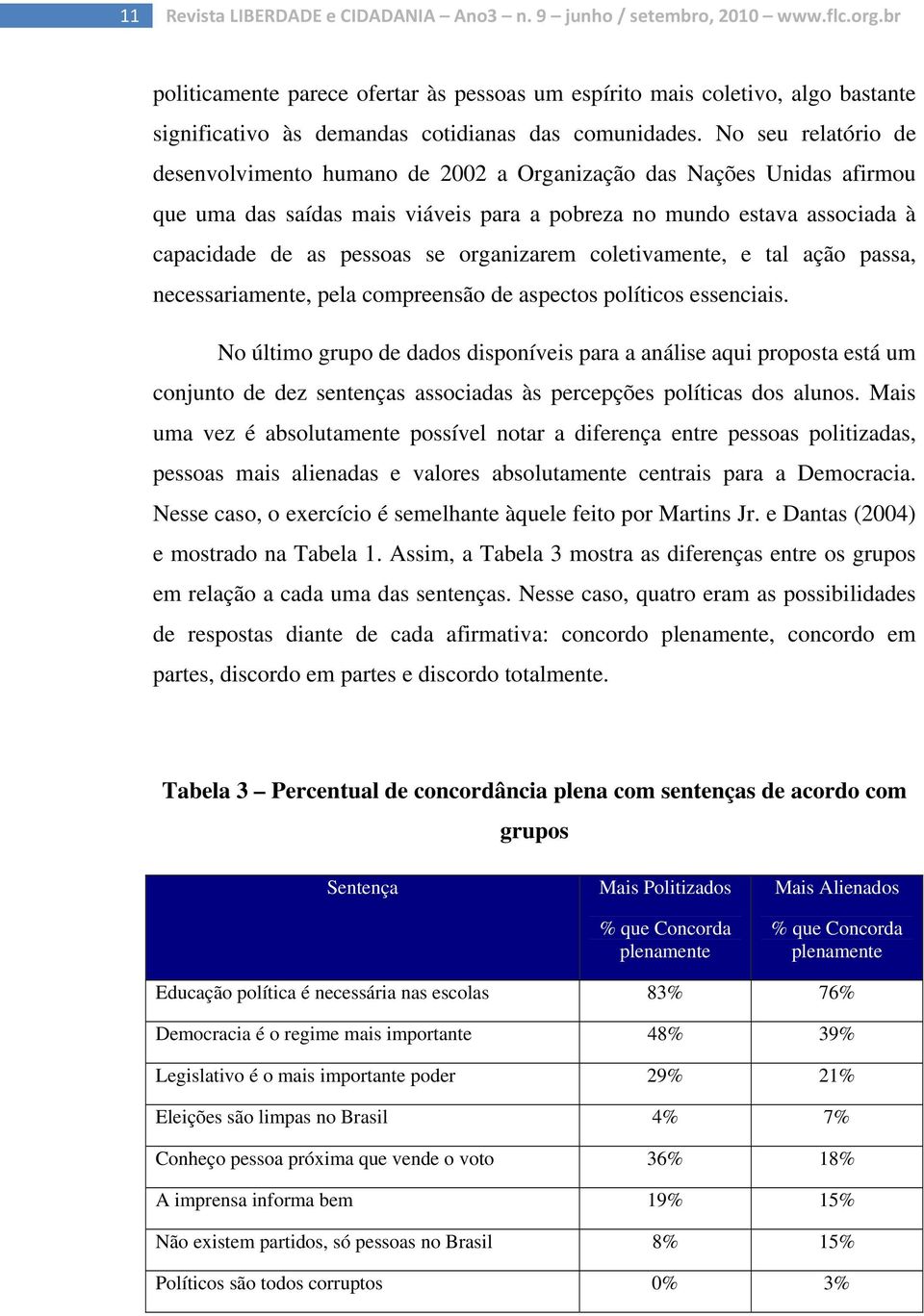 No seu relatório de desenvolvimento humano de 2002 a Organização das Nações Unidas afirmou que uma das saídas mais viáveis para a pobreza no mundo estava associada à capacidade de as pessoas se