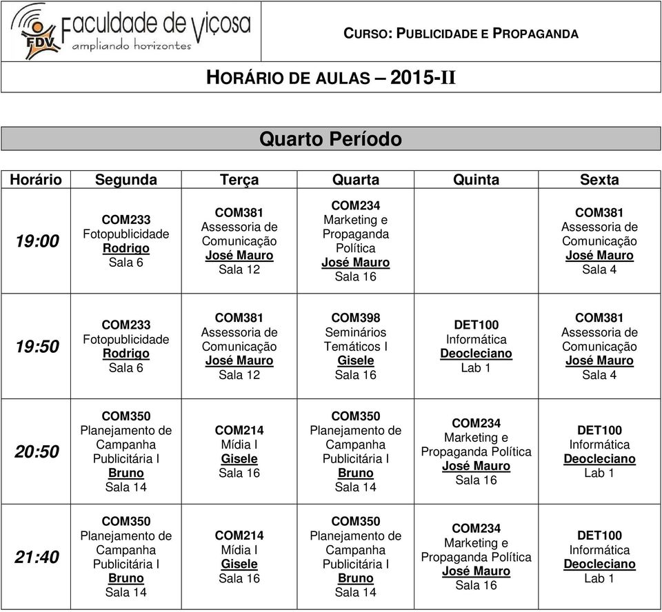 I COM214 Mídia I