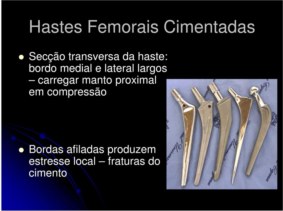 carregar manto proximal em compressão Bordas