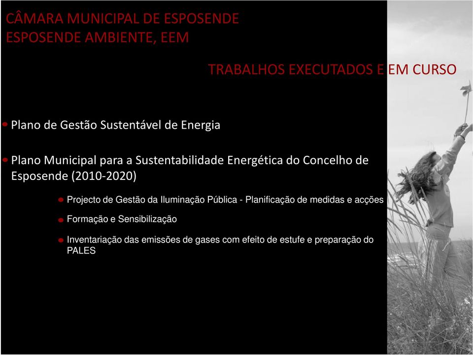 Esposende (2010-2020) Projecto de Gestão da Iluminação Pública - Planificação de medidas e acções