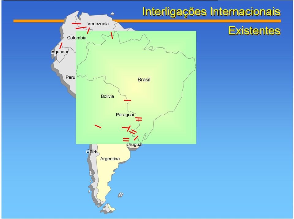 Existentes Equador Peru