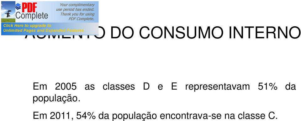 representavam 51% da população.