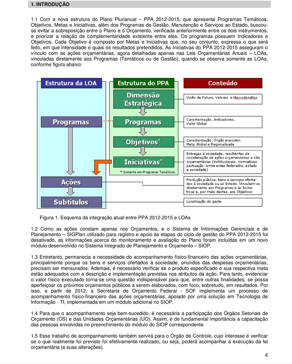 evitar a sobreposição entre o Plano e o Orçamento, verificada anteriormente entre os dois instrumentos, e priorizar a relação de complementaridade existente entre eles.