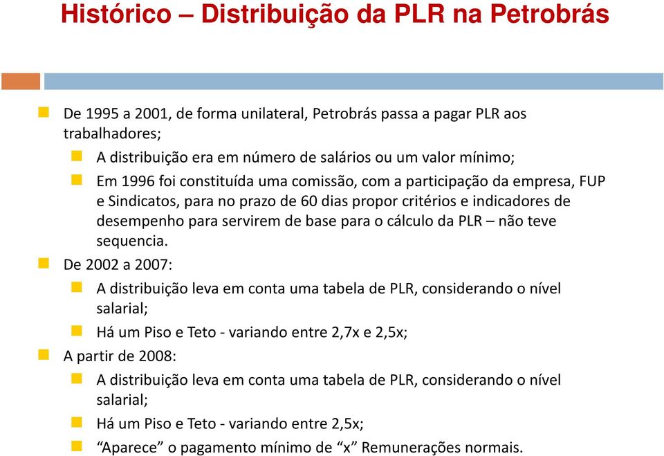 base para o cálculo da PLR não teve sequencia.