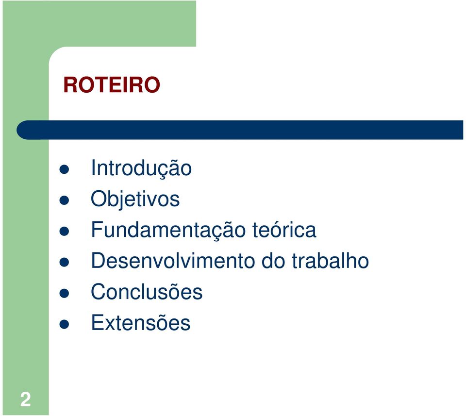 teórica Desenvolvimento