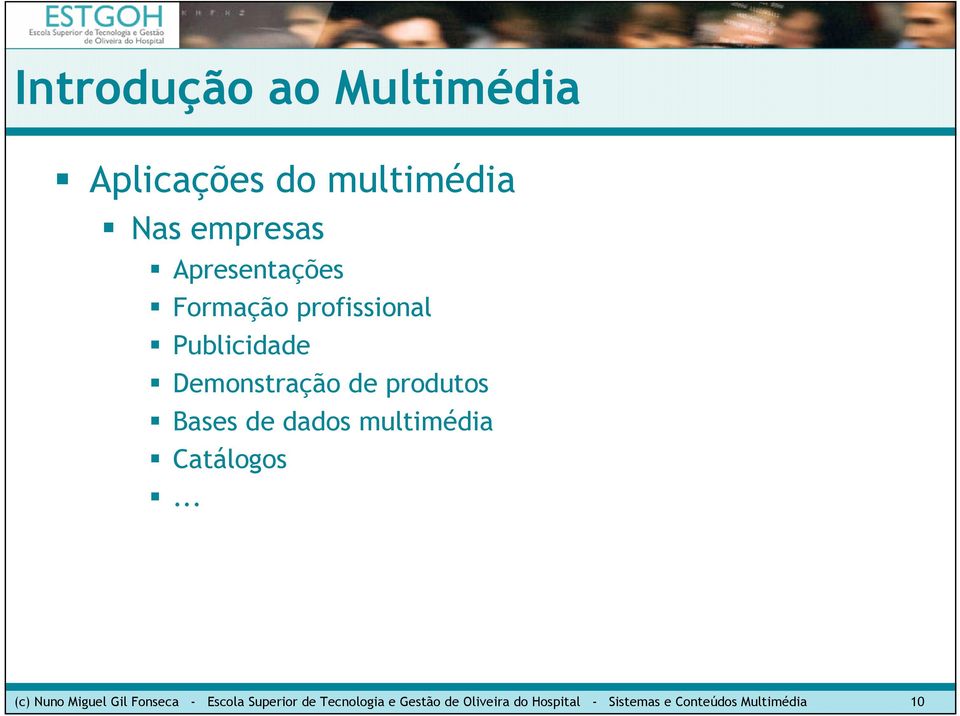 multimédia Catálogos.