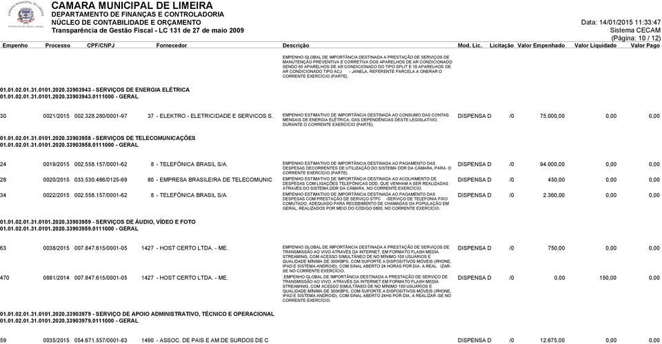 328.280/0001-97 37 - ELEKTRO - ELETRICIDADE E SERVICOS S.