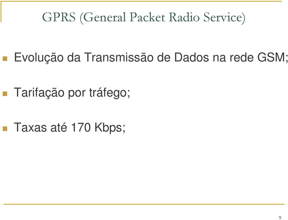 Transmissão de Dados na rede