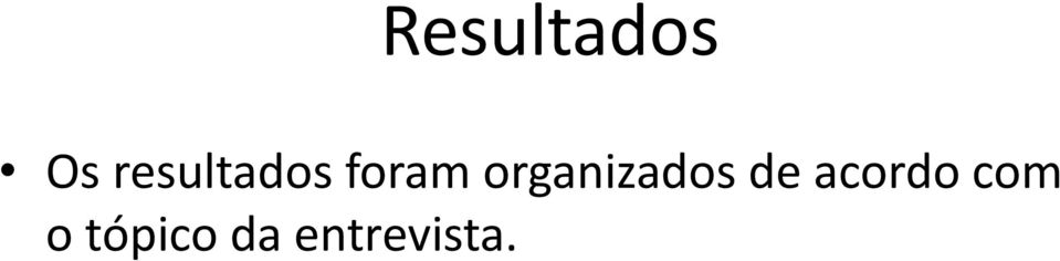 organizados de