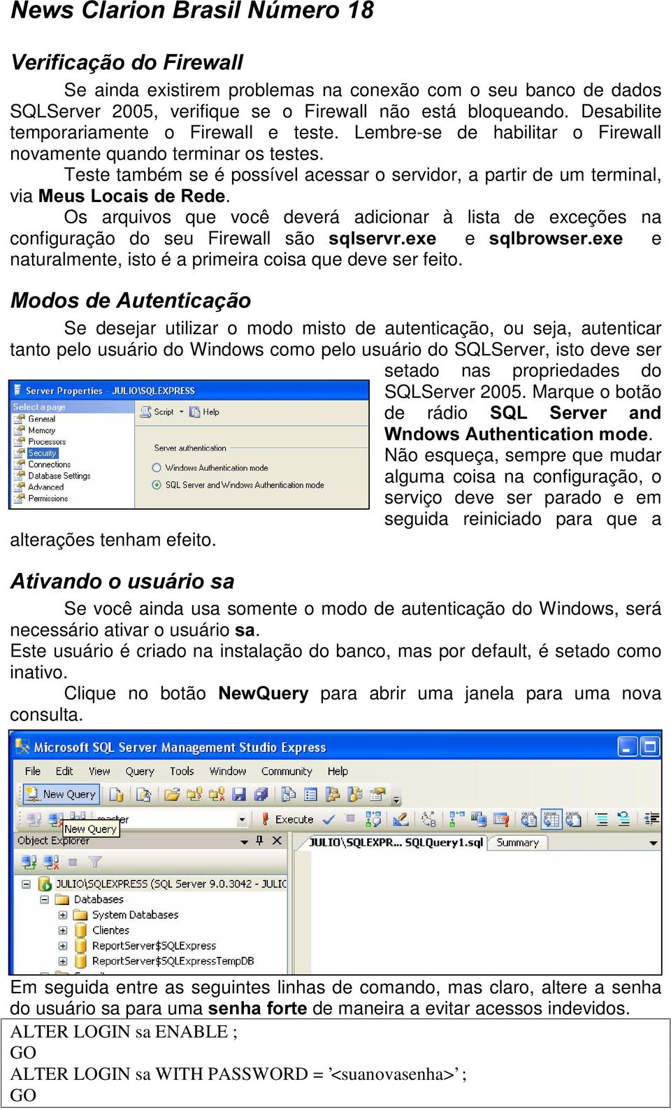 Os arquivos que você deverá adicionar à lista de exceções na configuração do seu Firewall são VTOVHUYUH[H e VTOEURZVHUH[H e naturalmente, isto é a primeira coisa que deve ser feito.